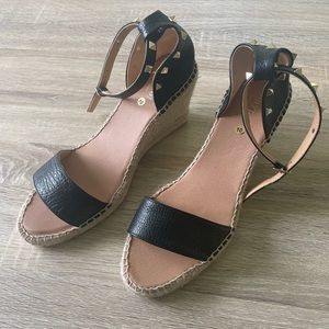 Leather, metal studs